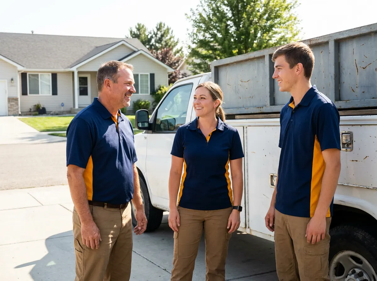 The Owyhee Dumpster Rental team, dumpster rental service in Nampa, ID